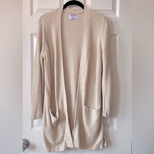 NEW Old Navy Long Open Front Cardigan Sweater